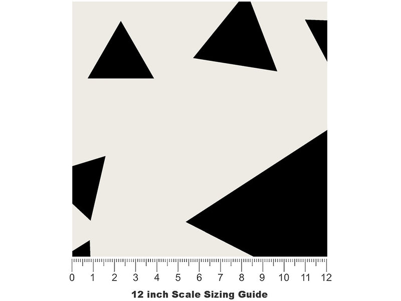 Not Dots Polka Dot Vinyl Film Pattern Size 12 inch Scale~Rwraps Not Dots Polka Dot Sizing Chart~2