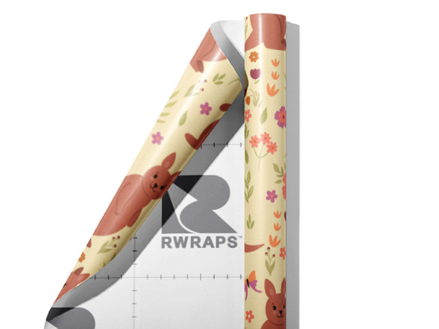 Nurturing Mother Animal Wrap Film Sheets~Rwraps Series 914 Nurturing Mother Animal Scrolled Sheet~3