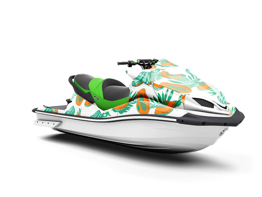 Oak Leaved Fruit Jet Ski Vinyl Customized Wrap