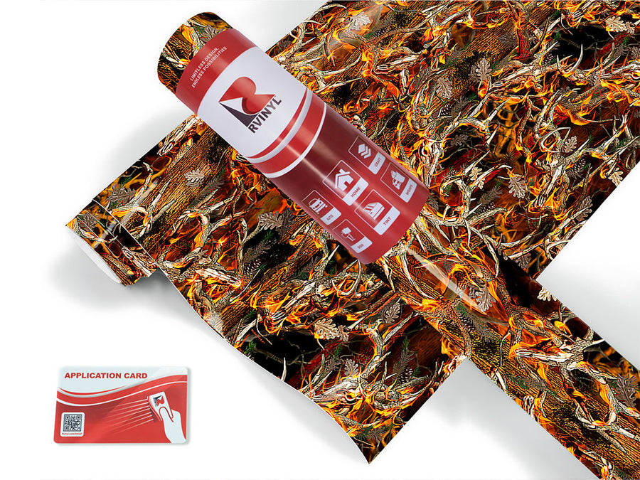 obliteration blaze camouflage Craft Vinyl Roll