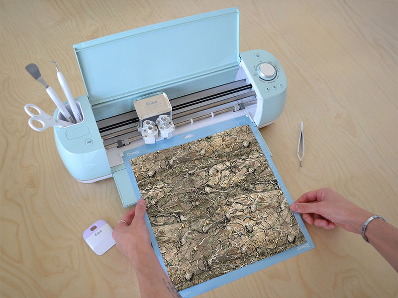 obliteration skull camouflage Cricut Compatible Vinyl