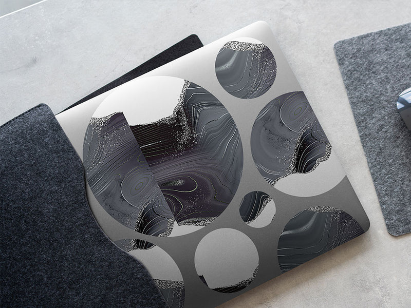 obsidian tears gemstone films DIY Laptop Stickers