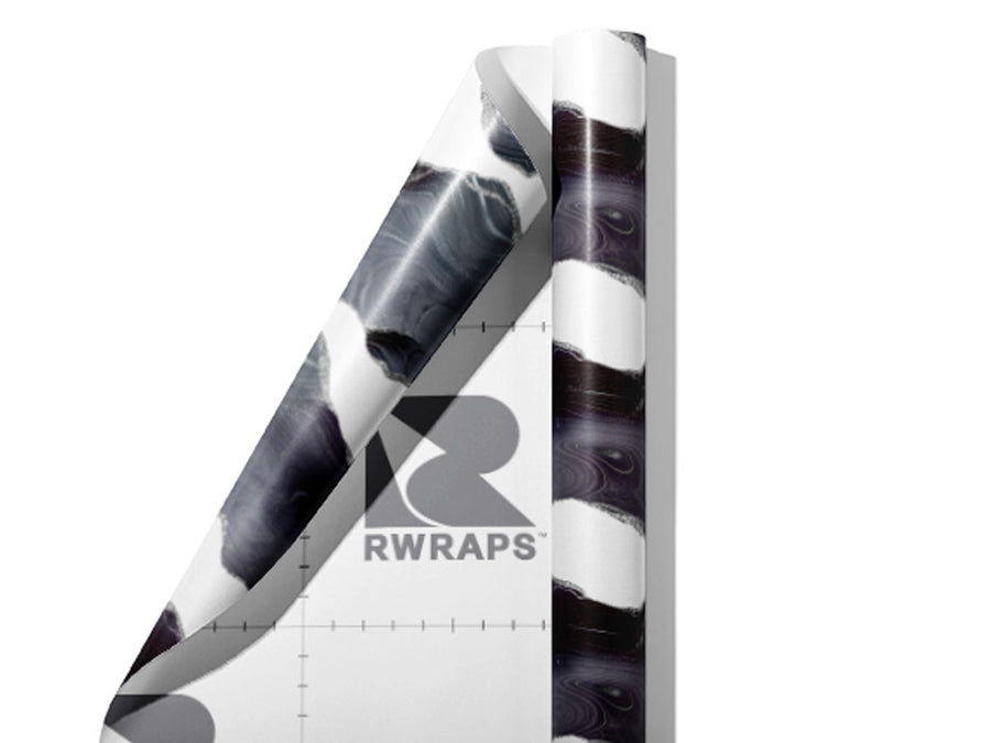 Obsidian Tears Gemstone Wrap Film Sheets~Rwraps Series 914 Obsidian Tears Gemstone Scrolled Sheet~3