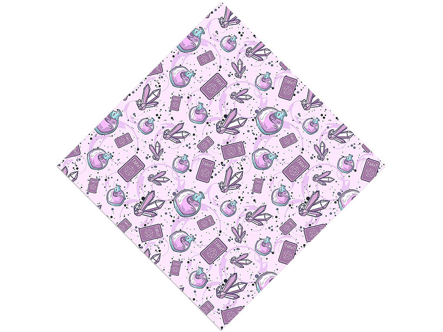 Occult Tarot Witch Vinyl Wrap Pattern