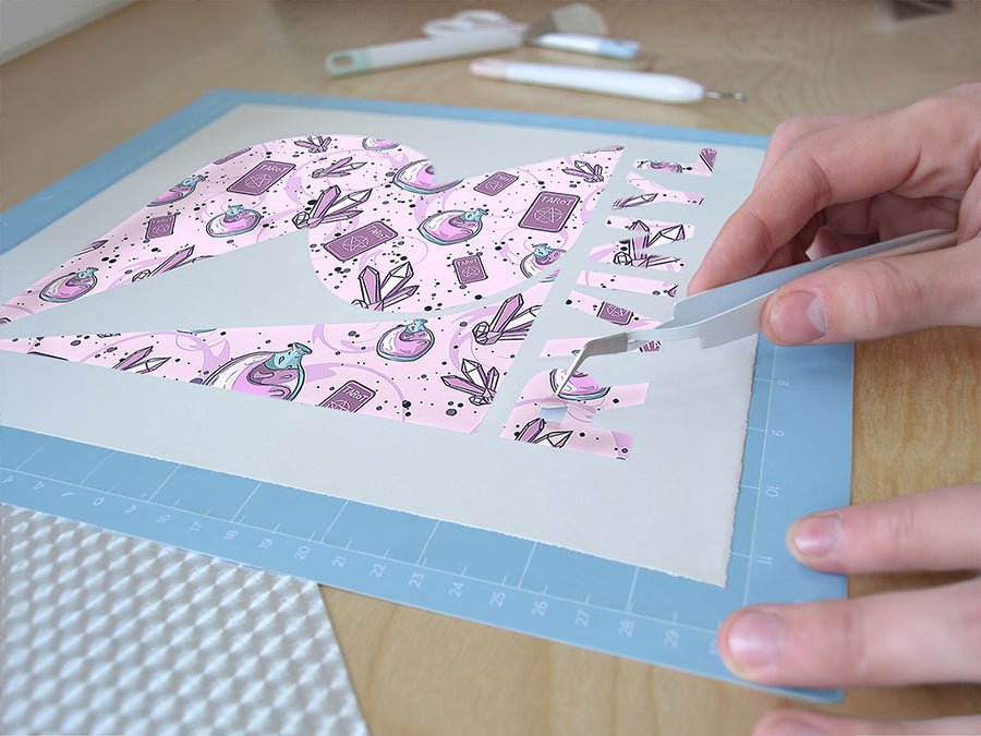 occult tarot horror Easy Weed Craft Vinyl