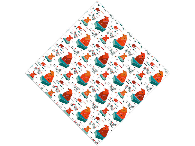 Occupied Icebergs Animal Vinyl Wrap Pattern