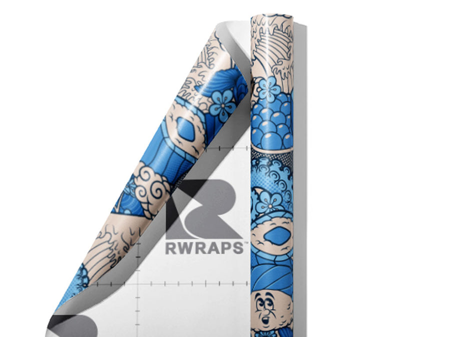 Ocean Bounty Food Wrap Film Sheets~Rwraps Series 914 Ocean Bounty Food Scrolled Sheet~3