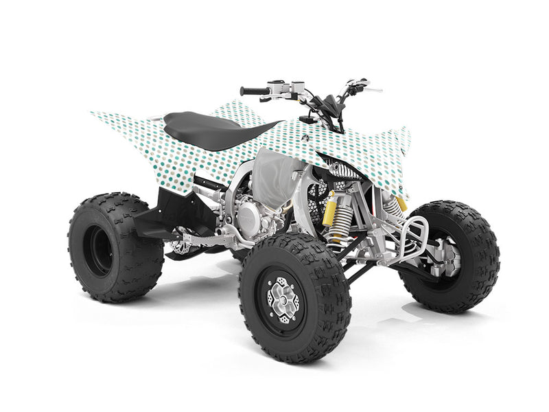Ocean Bubbles Polka Dot ATV Wrapping Vinyl