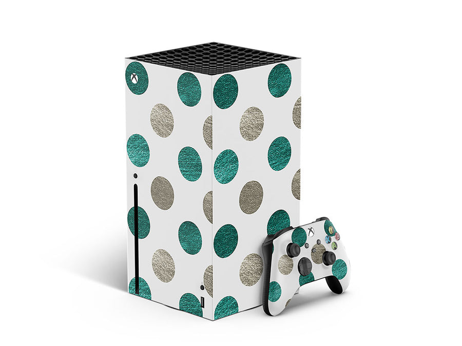 ocean bubbles polka dot XBOX DIY Decal