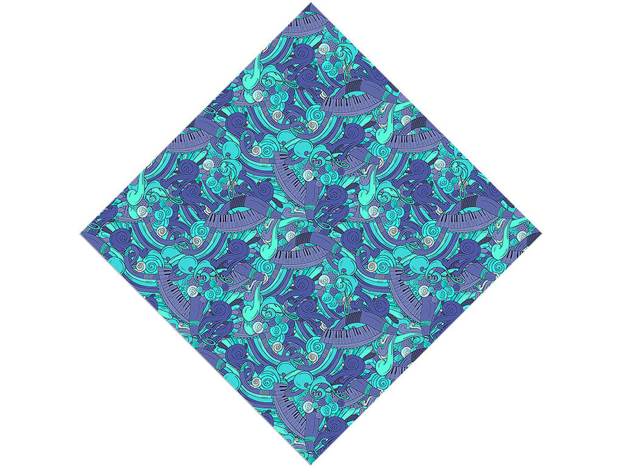 Ocean Chords Music Vinyl Wrap Pattern