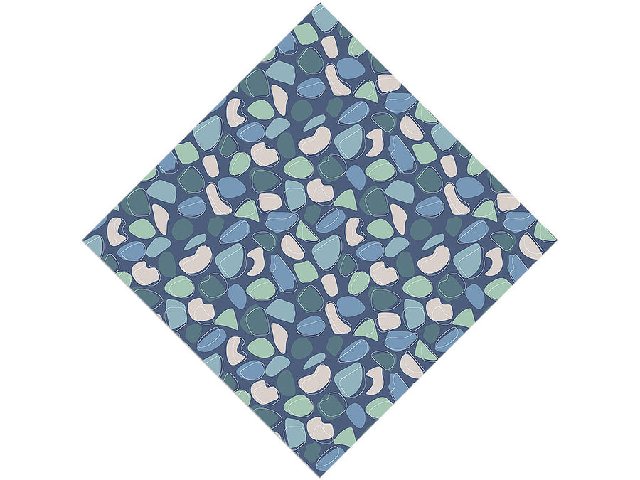Ocean Floor Cobblestone Vinyl Wrap Pattern