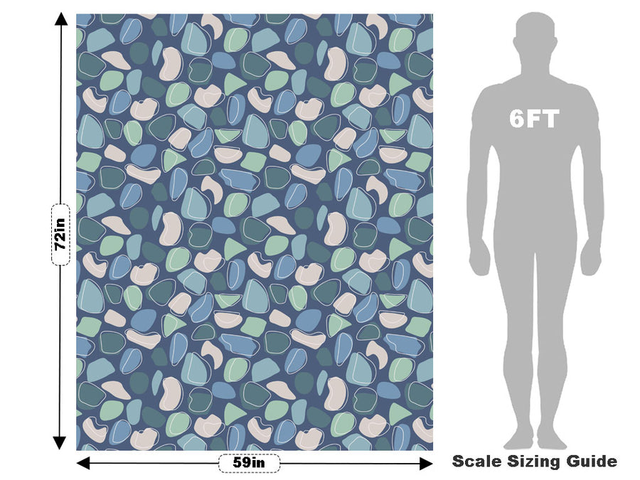 Ocean Floor Cobblestone Vehicle Wrap Scale~Rwraps Series 914 Ocean Floor Cobblestone Measurements~2