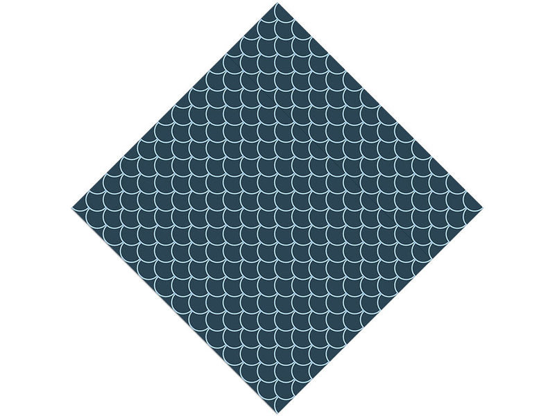 Ocean Scales Water Vinyl Wrap Pattern