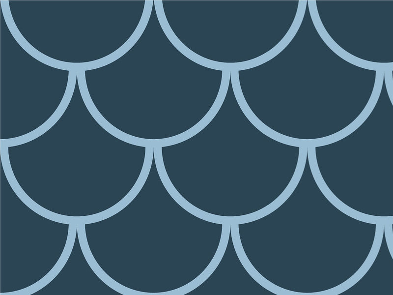 Ocean Scales Water Vinyl Wrap Pattern~Rwraps Series 914 Digitally Printed Vinyl Wrap~0