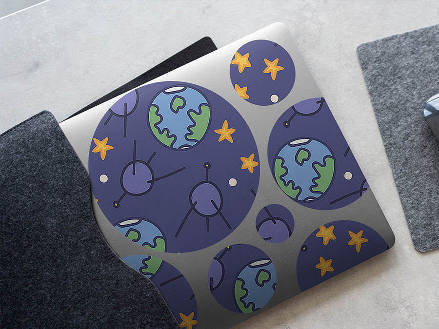 off planet science fiction DIY Laptop Stickers