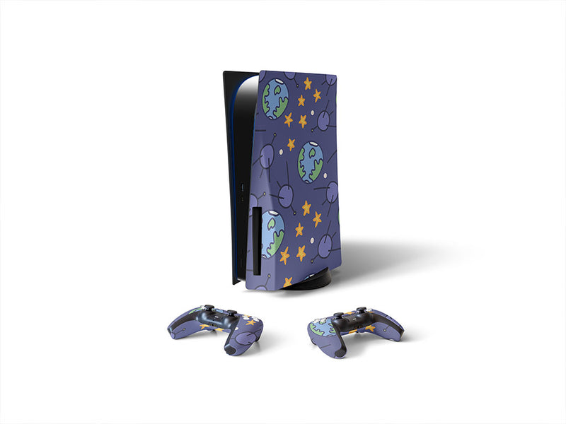 off planet science fiction Sony PS5 DIY Skin