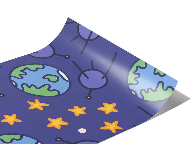 Off Planet Science Fiction Vinyl Wraps~Rwraps Series 914 Digitally Printed Vinyl Wrap~0