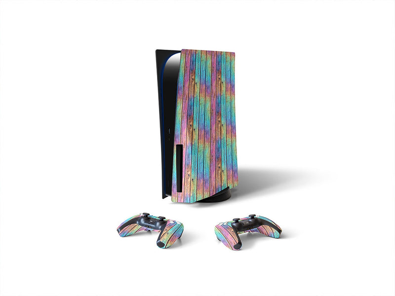 oil spill Sony PS5 DIY Skin