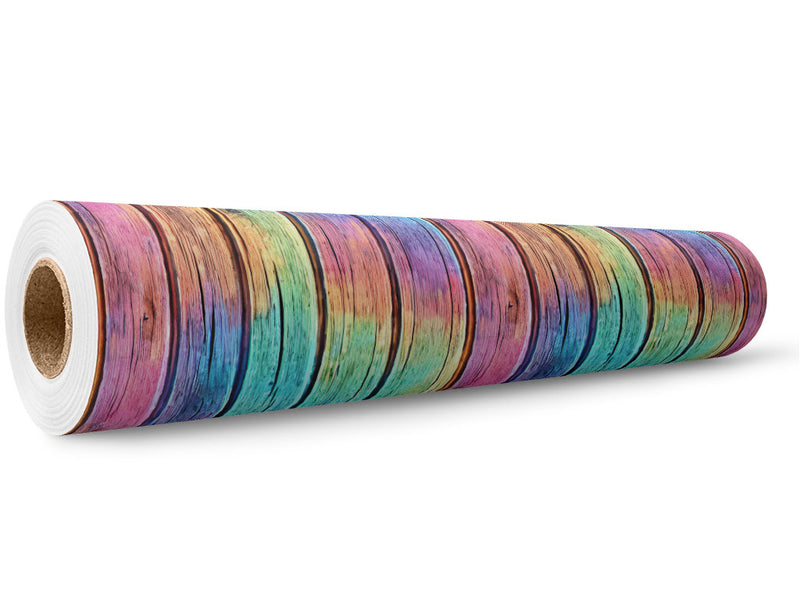 Oil Spill Wood Plank Wrap Film Wholesale Roll~Rwraps Series 914 Digitally Printed Vinyl Roll~5