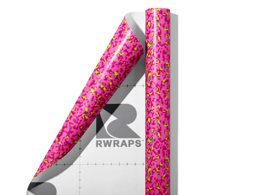 Ol Razzle Dazzle Pixel Wrap Film Sheets~Rwraps Series 914 Ol Razzle Dazzle Pixel Scrolled Sheet~3