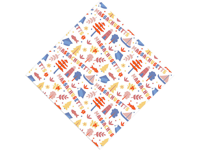 Old Colony Americana Vinyl Wrap Pattern