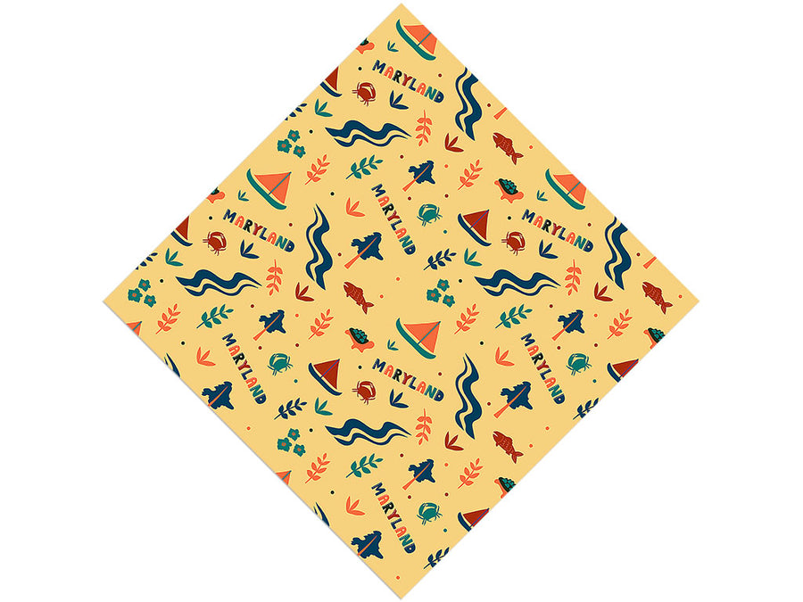 Old Line Americana Vinyl Wrap Pattern