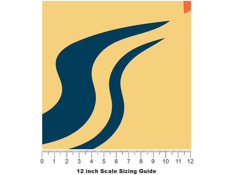 Old Line Americana Vinyl Film Pattern Size 12 inch Scale~Rwraps Old Line Americana Sizing Chart~3