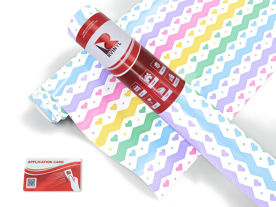 old love heart Craft Vinyl Roll
