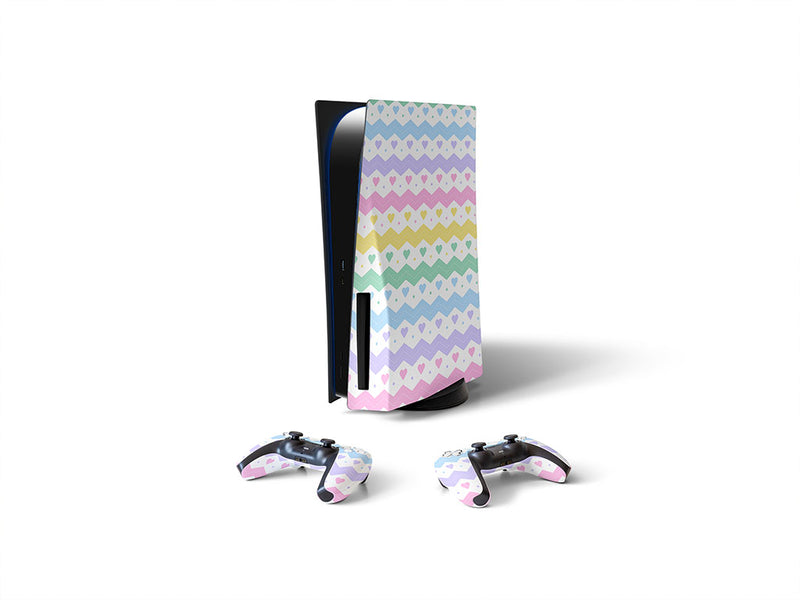 old love heart Sony PS5 DIY Skin
