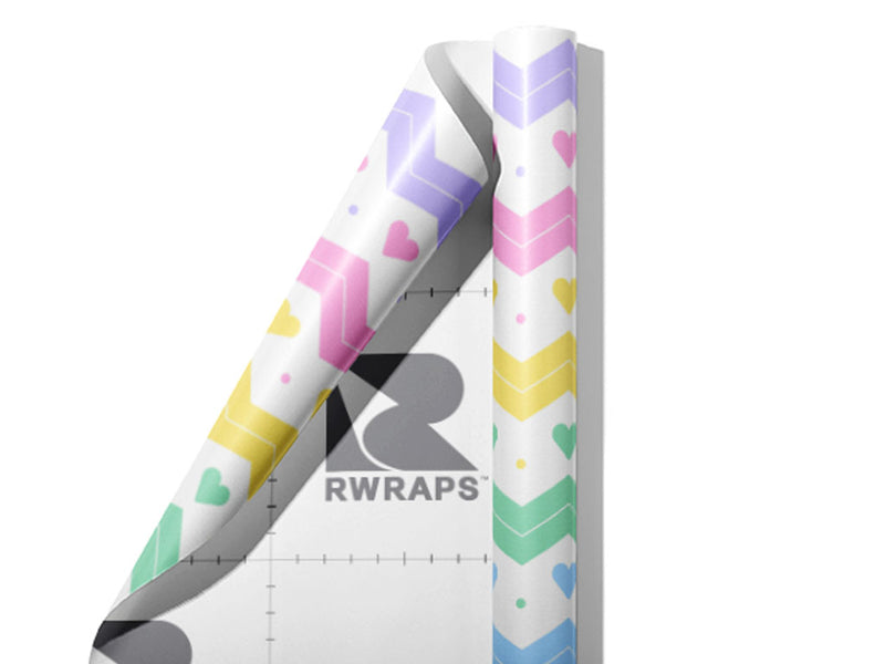 Old Love Heart Wrap Film Sheets~Rwraps Series 914 Old Love Heart Scrolled Sheet~3