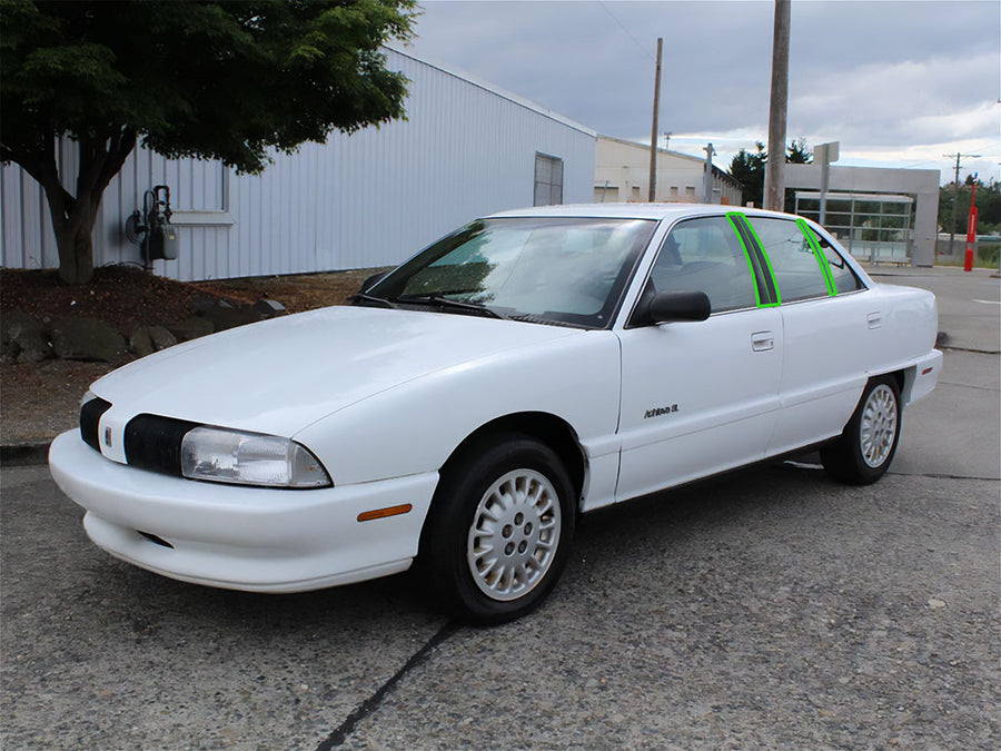 oldsmobile achieva 1992-1997 Pillar Post Trim Installation Location