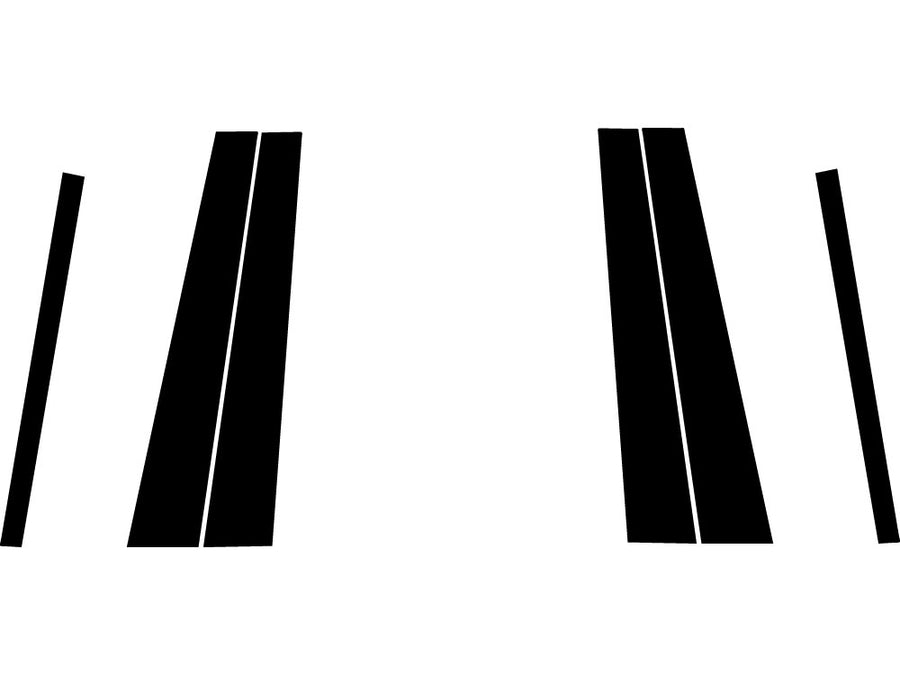 oldsmobile achieva 1992-1997 Camo Pillar Trim Diagram