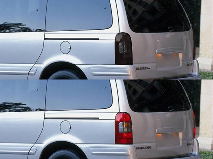 silhouette Before and After Smoked Taillights