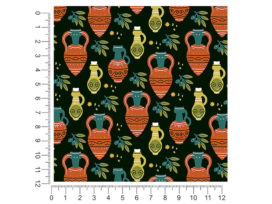 olive amphoras greco roman 1ft x 1ft Craft Sheets