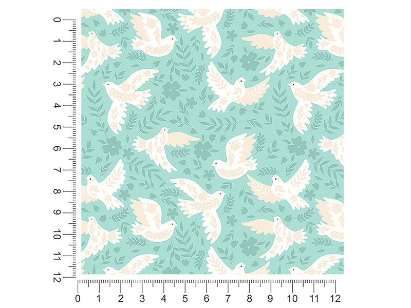 olive branches bird 1ft x 1ft Craft Sheets