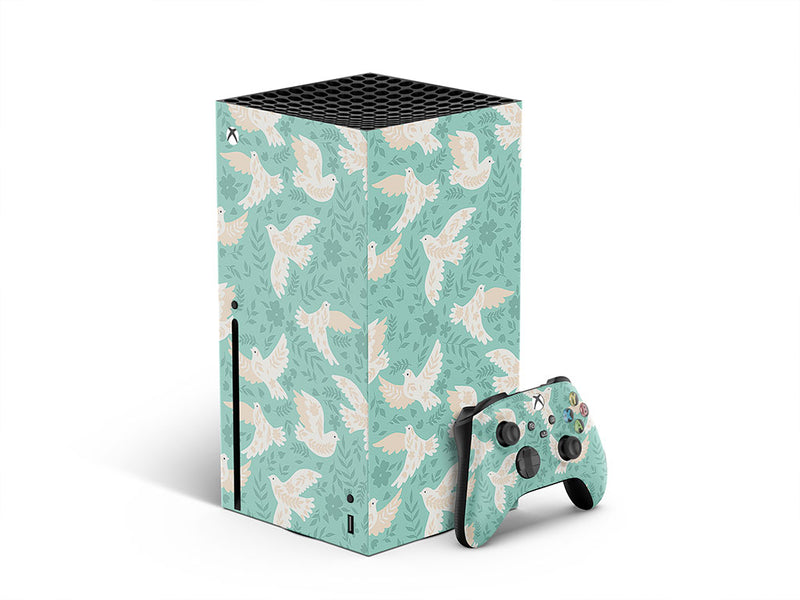 olive branches bird XBOX DIY Decal