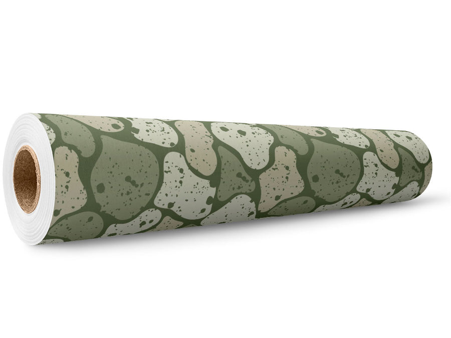 Olive Cobblestone Wrap Film Wholesale Roll~Rwraps Series 914 Digitally Printed Vinyl Roll~5