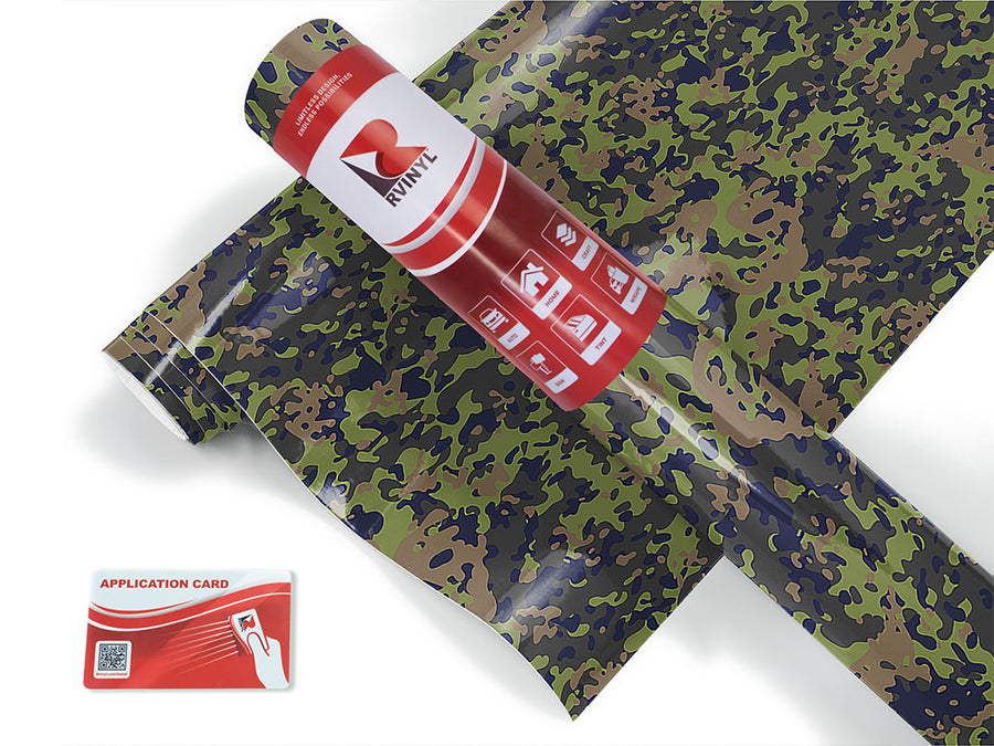 olive multicam camouflage Craft Vinyl Roll