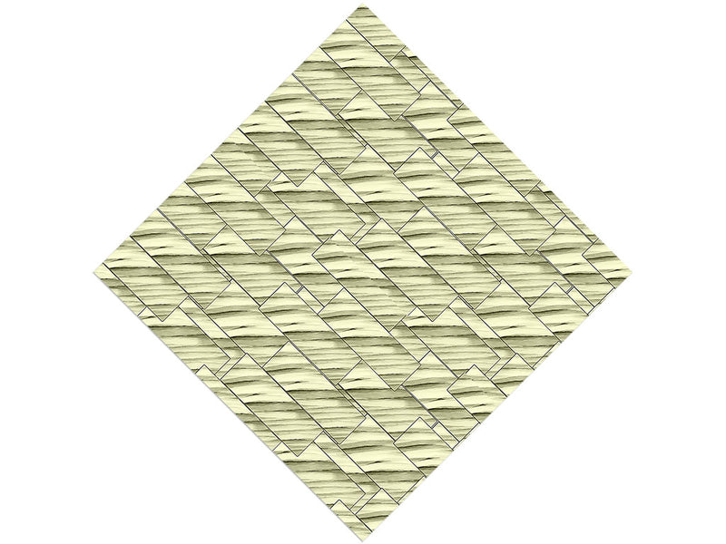 Olive Tile Vinyl Wrap Pattern