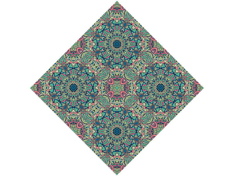 Olive Wonder Mandala Vinyl Wrap Pattern