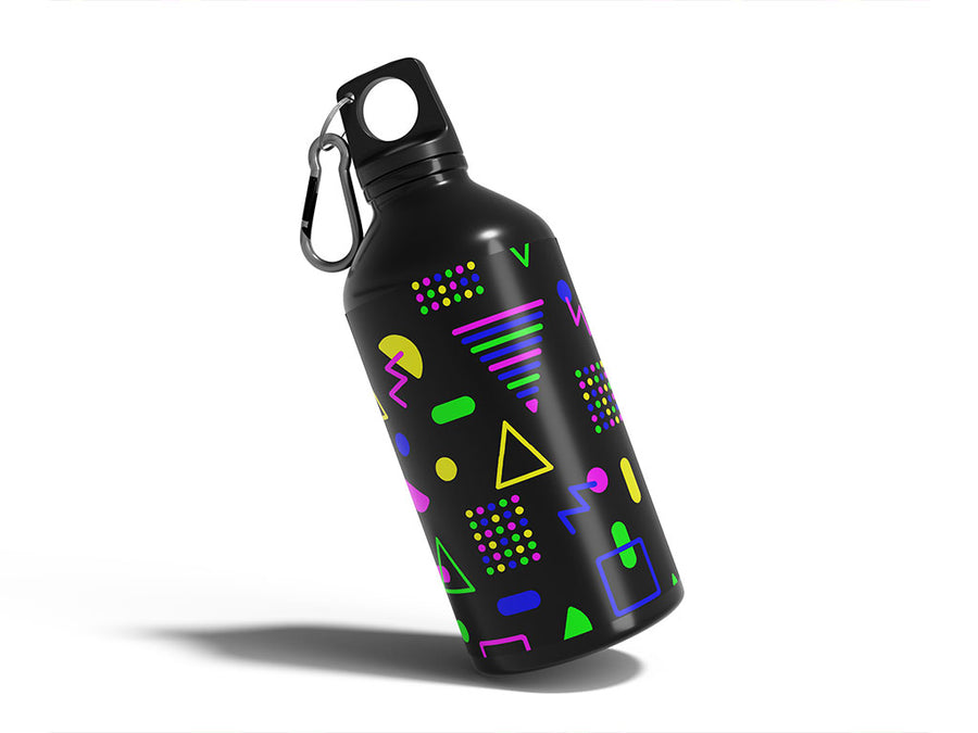 olla podrida abstract geometric Water Bottle DIY Stickers
