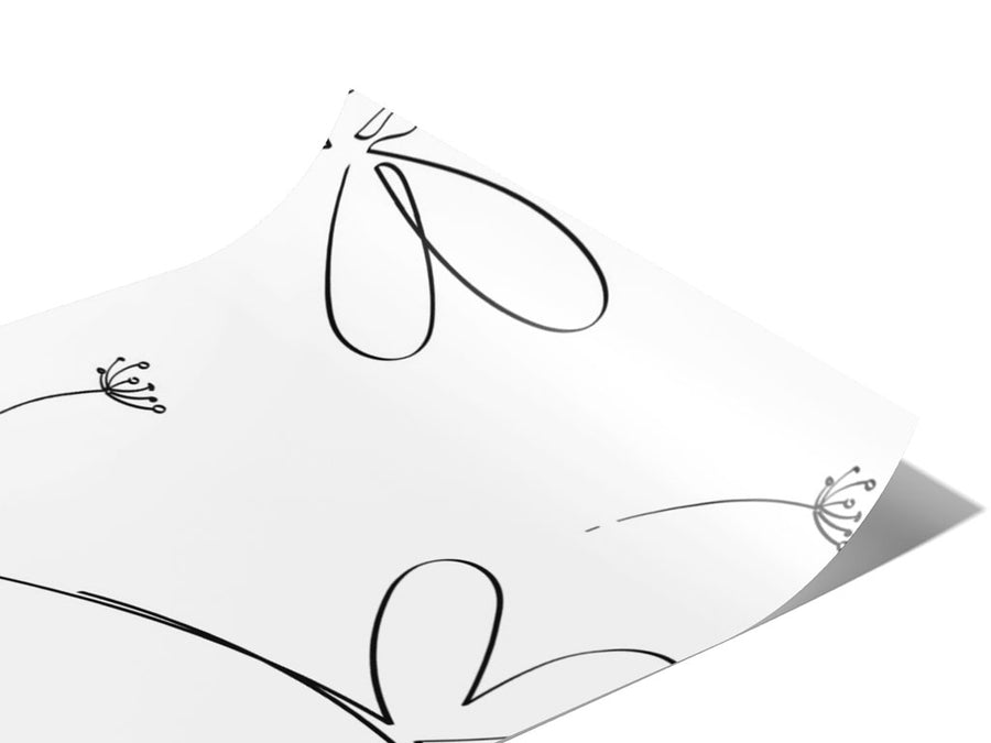 One Line Bug Vinyl Wraps~Rwraps Series 914 Digitally Printed Vinyl Wrap~0