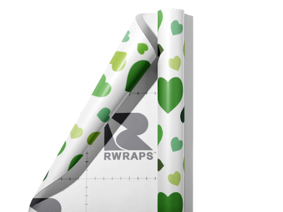 One Wish Heart Wrap Film Sheets~Rwraps Series 914 One Wish Heart Scrolled Sheet~3