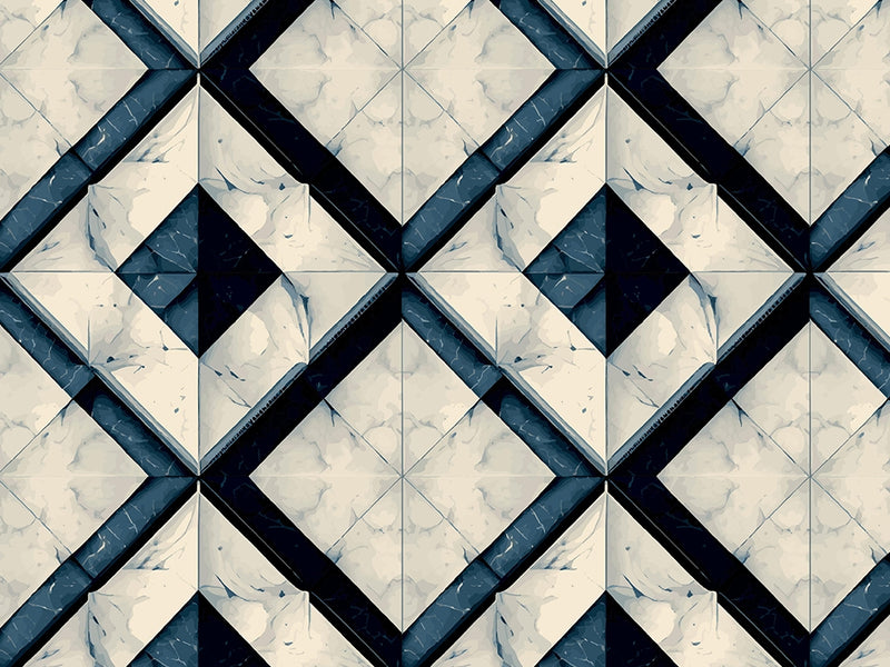 Onyx Diamond Tile Vinyl Wrap Pattern~Rwraps Series 914 Digitally Printed Vinyl Wrap~0