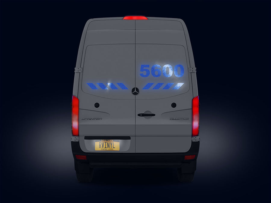 ORALITE 5600 BlueNightime Reflective Sign Vinyl