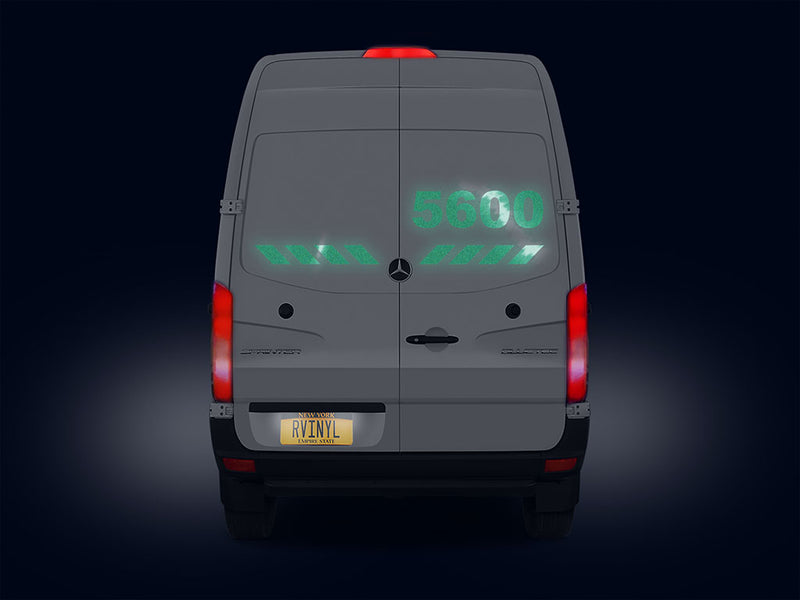 ORALITE 5600 GreenNightime Reflective Sign Vinyl