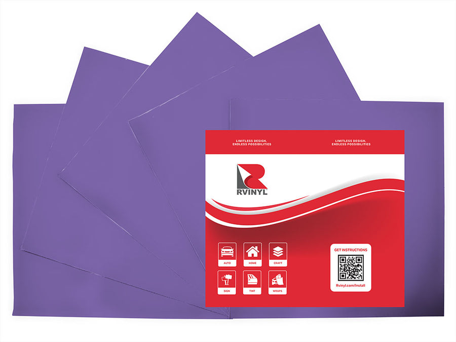 ORACAL 631 Lavender Craft Vinyl Sheet Pack