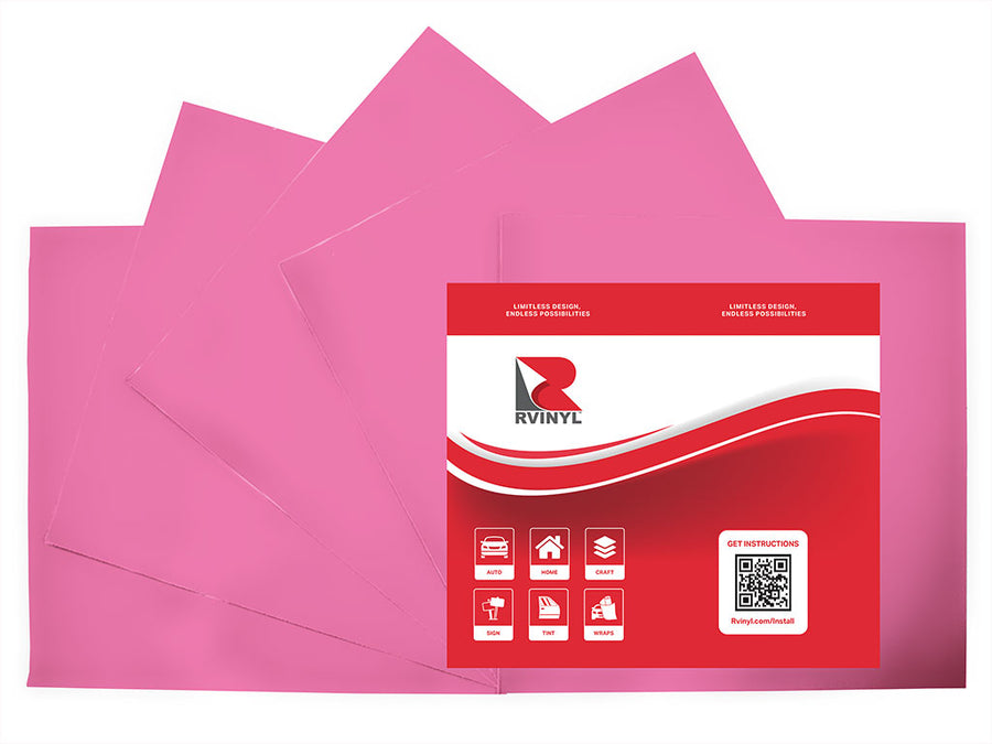 ORACAL 631 Bubble Gum Craft Vinyl Sheet Pack
