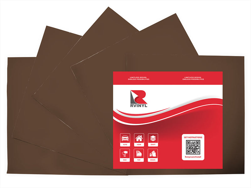 ORACAL 631 Nougat Brown Craft Vinyl Sheet Pack