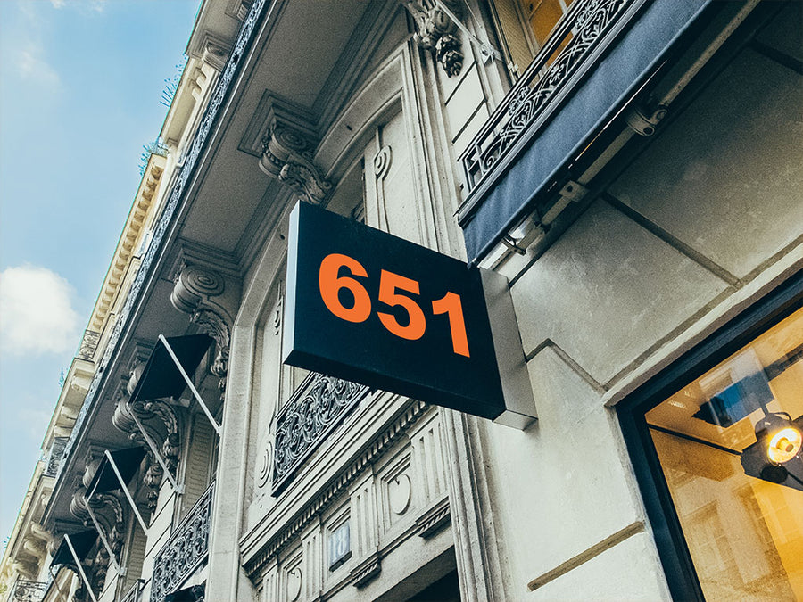 ORACAL 651 Light Orange Sign Vinyl